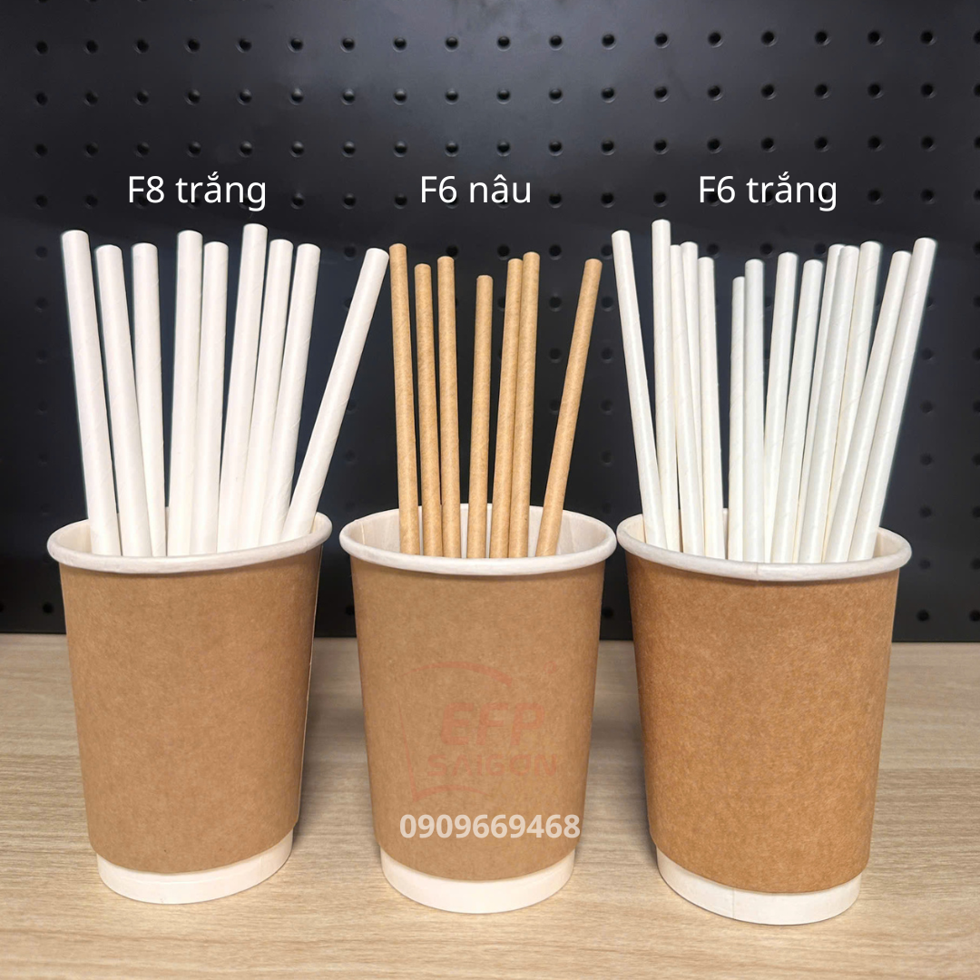 Ống Hút Giấy Cho Đồ Nóng – Giá Sỉ, Cung Cấp Số Lượng Lớn Cho F&B